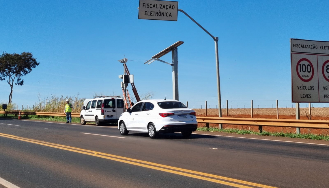 Em São José da Bela Vista, Ipem-SP verifica radares na rodovia SP-345